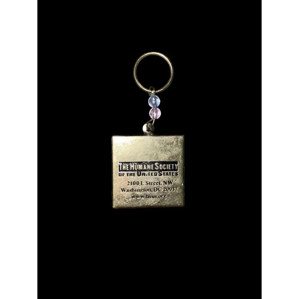 The Humane Society‎ Washington DC Keychain Collectible Dog Cat Adorable